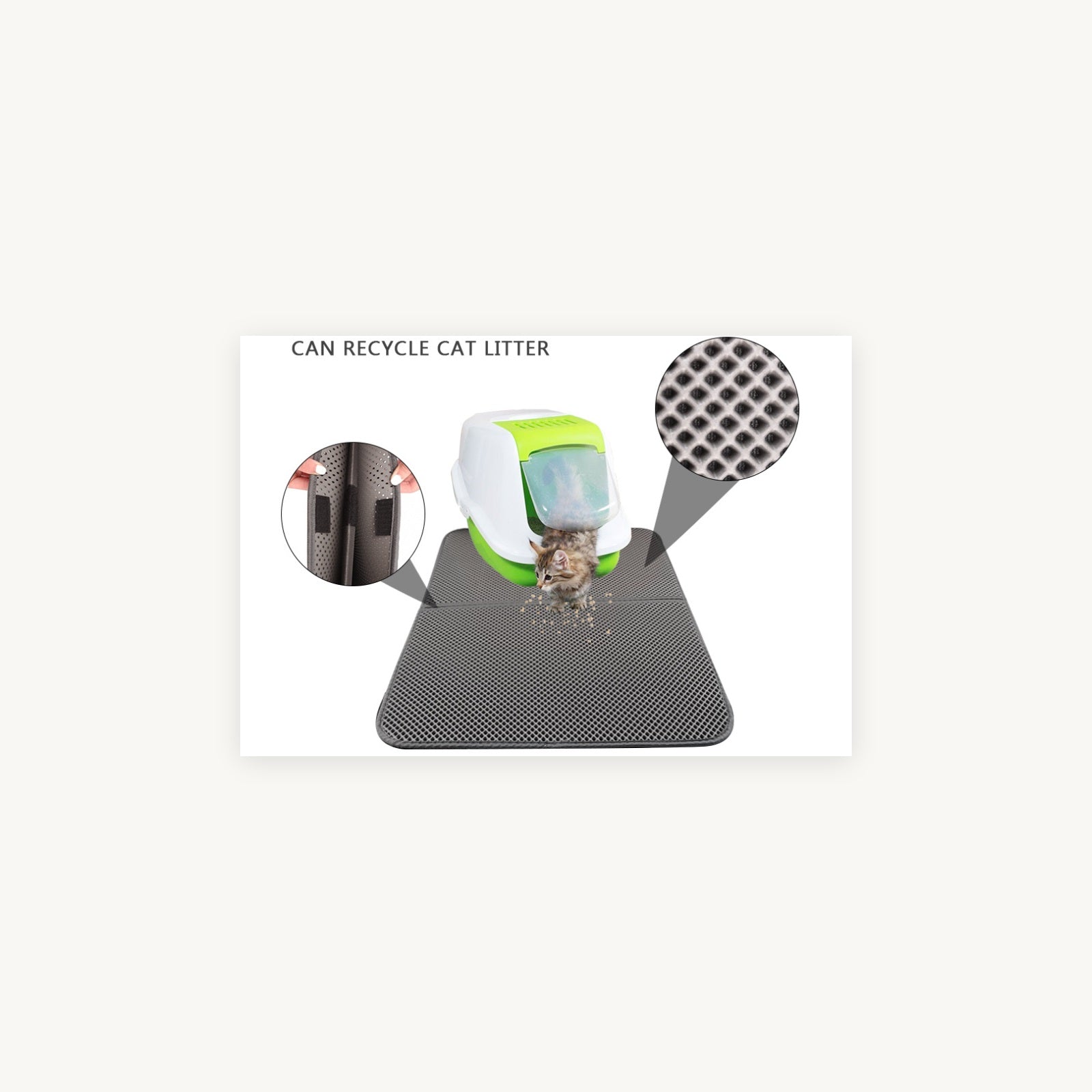 Cat litter trapping mat supplier product photo 6