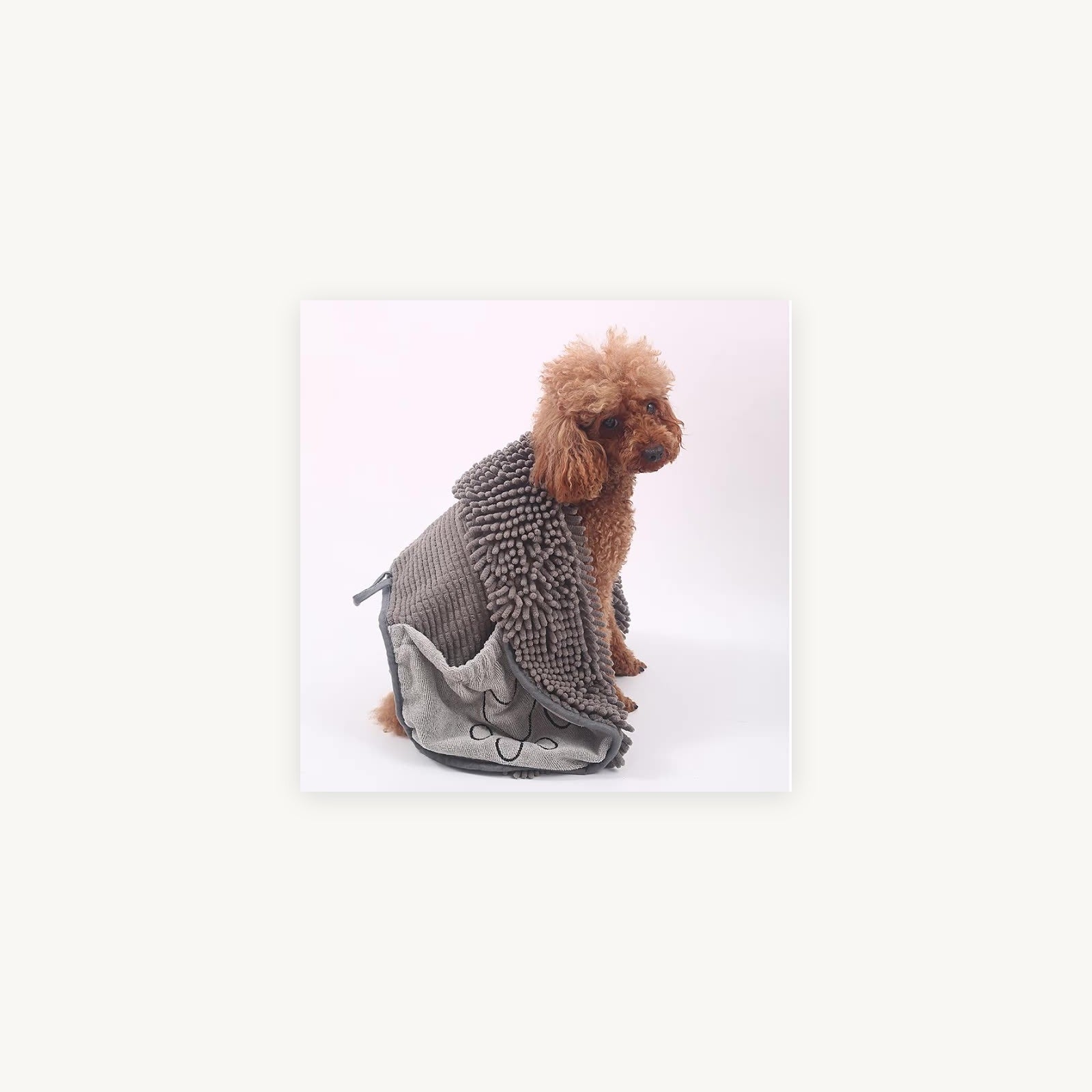 Chenille pet drying towel supplier product photo 2