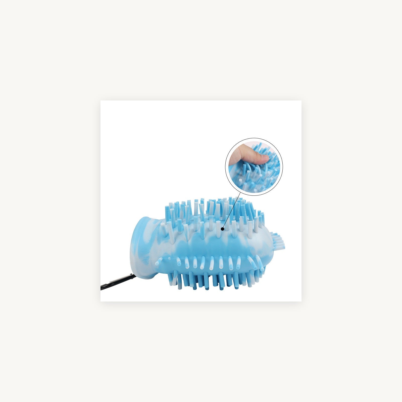 Soft dog paw washer cup supplier product photo 6