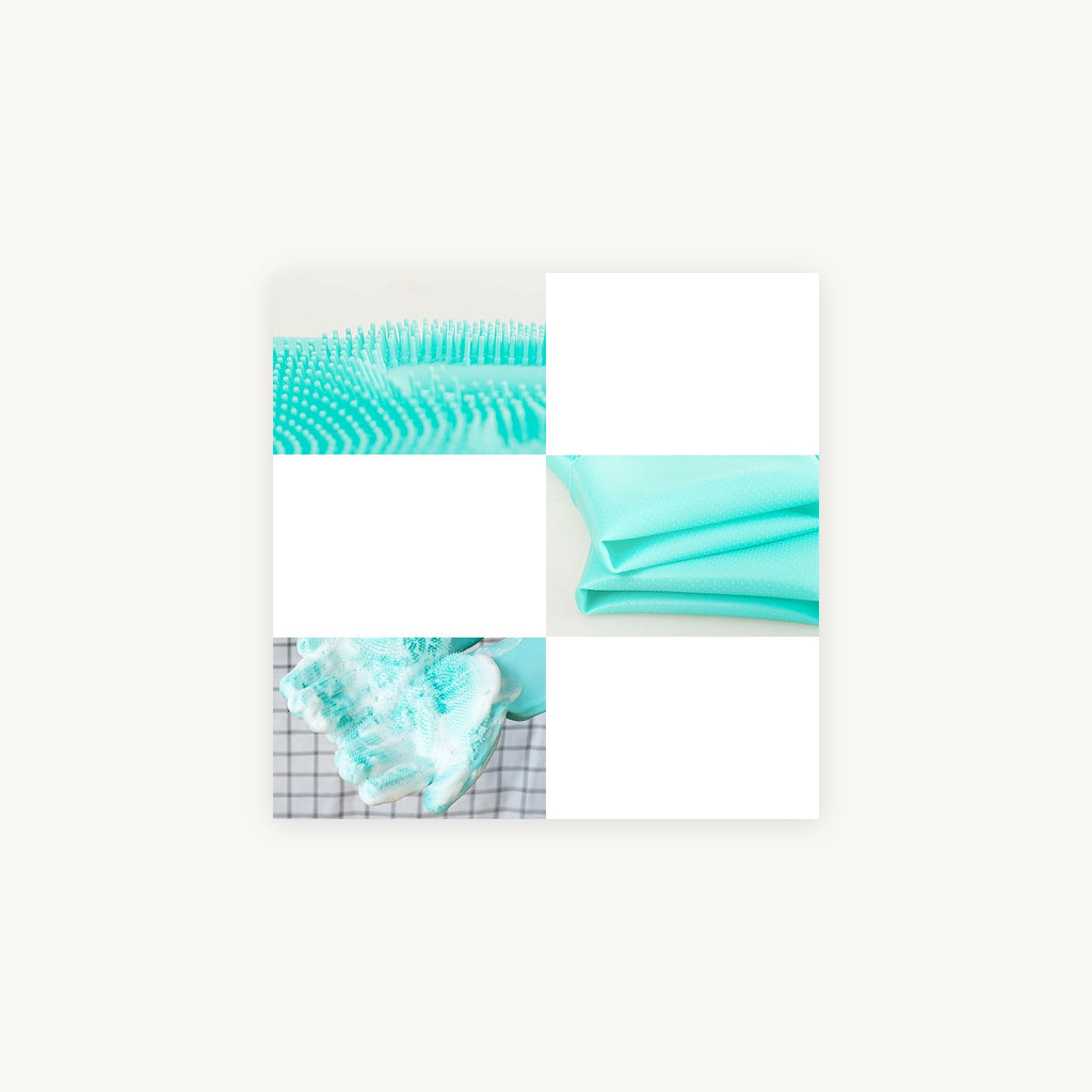Pet grooming glove pair supplier product photo 3