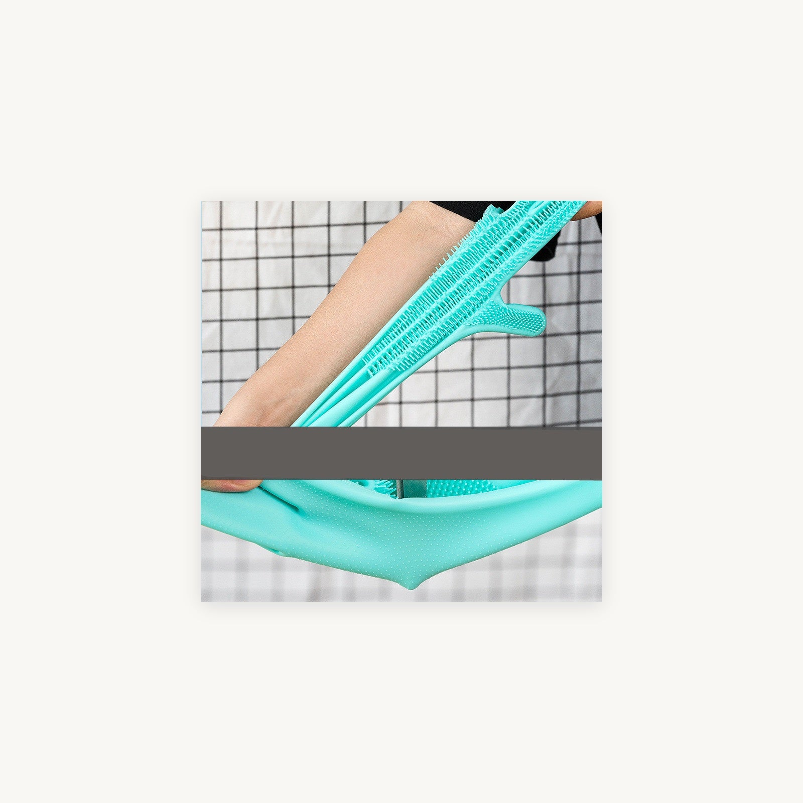 Pet grooming glove pair supplier product photo 8