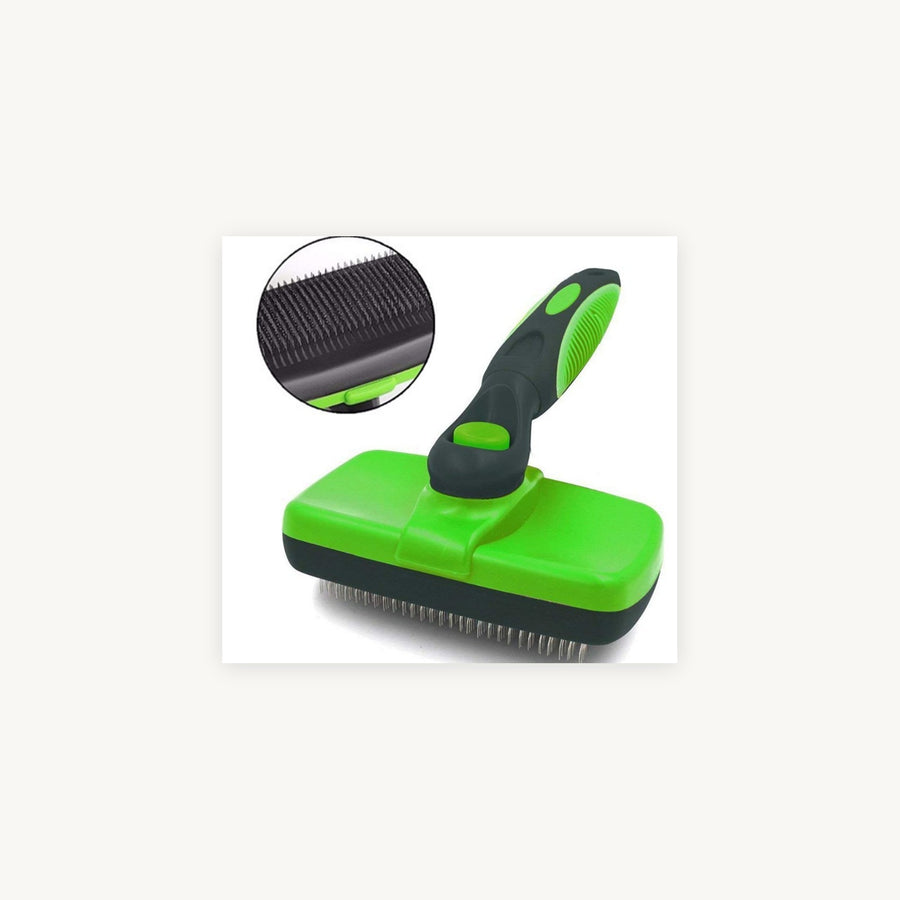 Self-Cleaning Slicker Brush