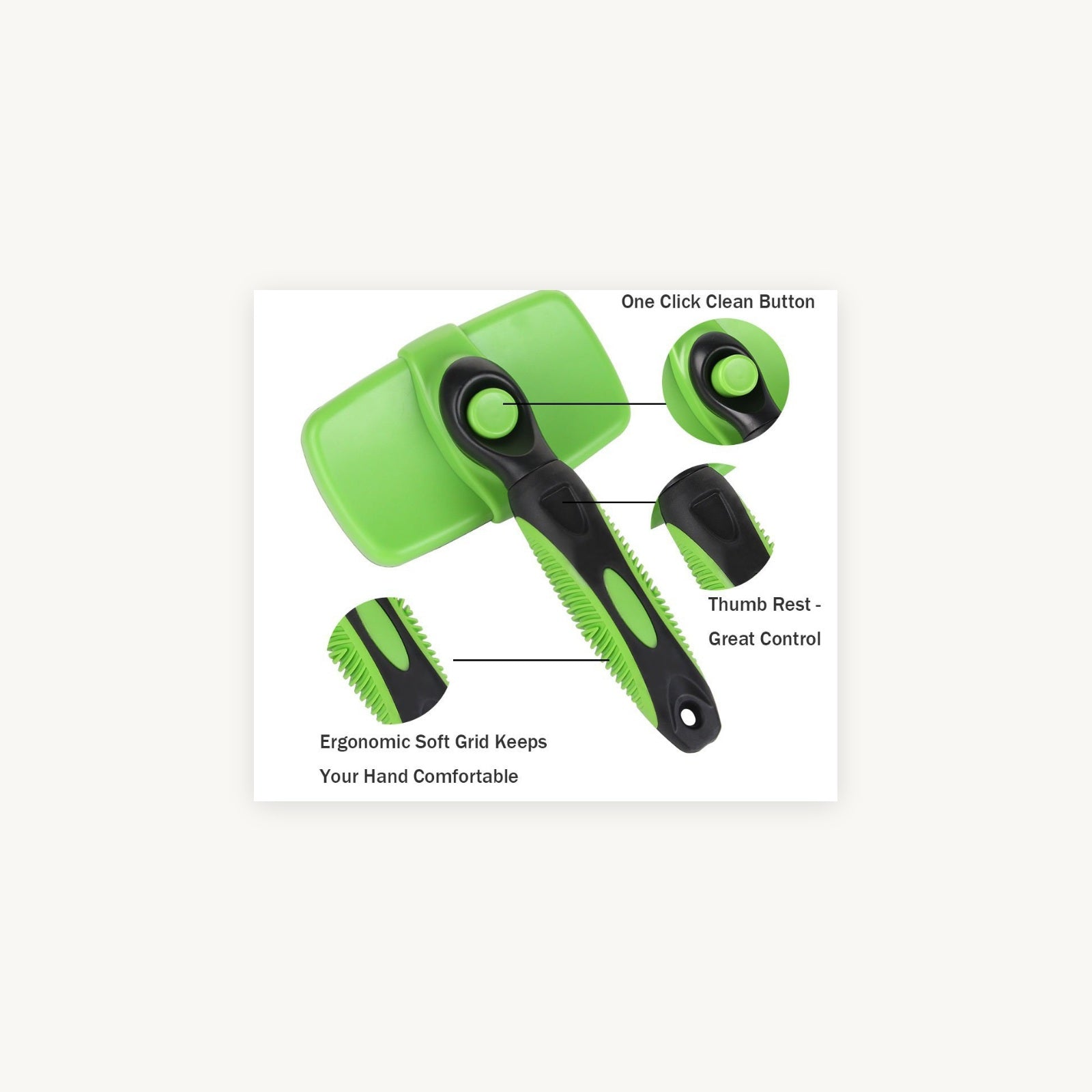 Self-cleaning slicker brush supplier product photo 5